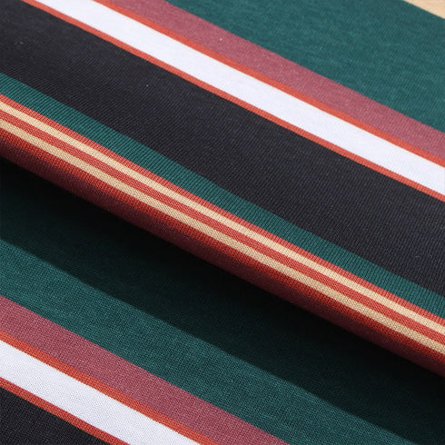 Helas Rayure T-Shirt - Green / Black - Streetart.fr